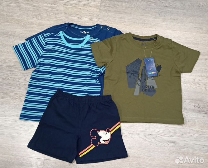 Пакет новой одежды из Европы на 1,5-3 года