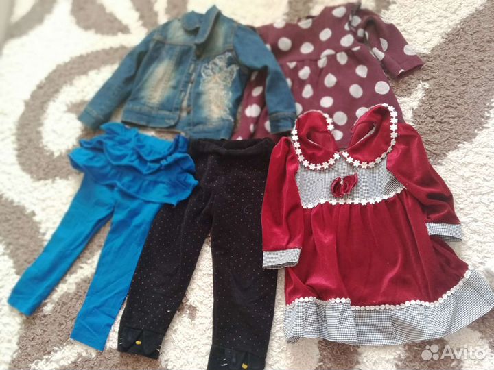 Вещи пакетом на девочку 2 года