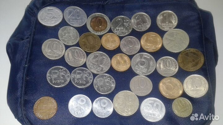 Монеты разные