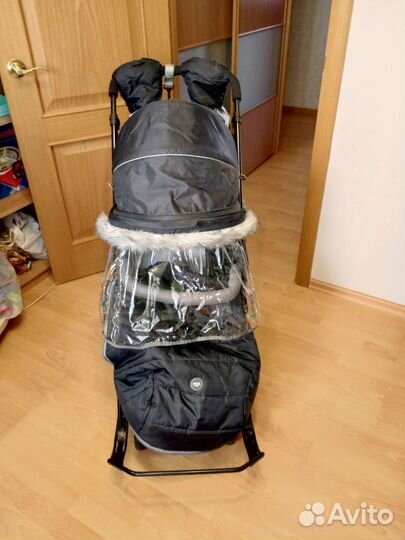 Санки коляска ника 7 5