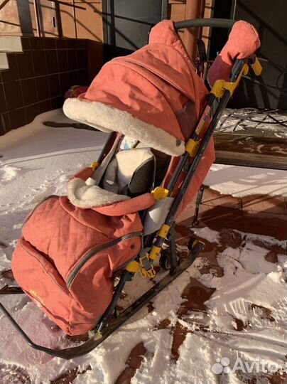 Коляска санки