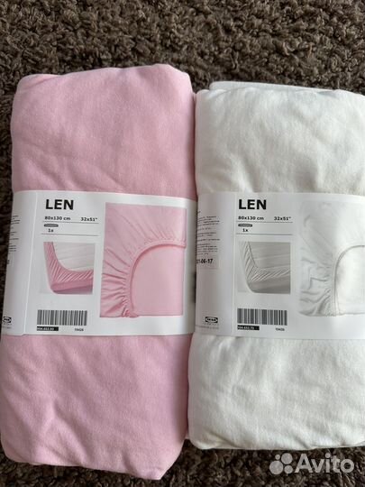 Простынь на резинке детская IKEA