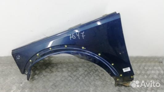 Крыло переднее левое land rover discovery 3 (76Y07