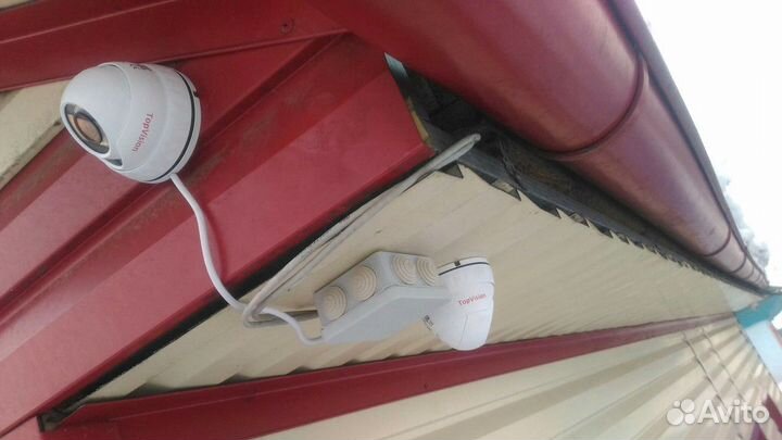 Видеонаблюдение. Комплект для магазина на 5 камер