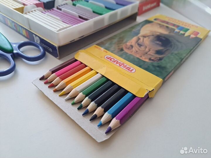 Канцелярия новая для школы и творчества