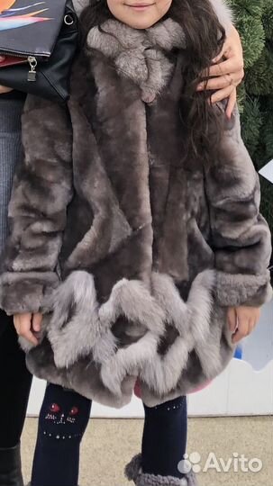 Шуба мутон-писец 110-128