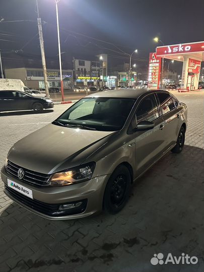 Volkswagen Polo 1.6 AT, 2017, 127 700 км