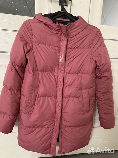 Весенняя куртка adidas пыльно розового цвета