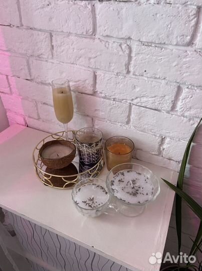 Свечи восковые ручной работы