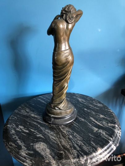 Статуэтка винтажная бронзовая 20-30е годы Германия