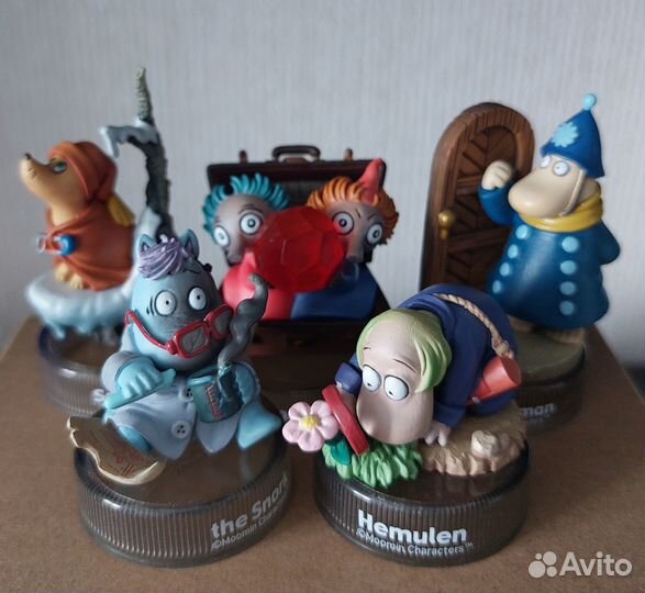 Фигурки муми-тролли Moomin's lunch Kaiyodo