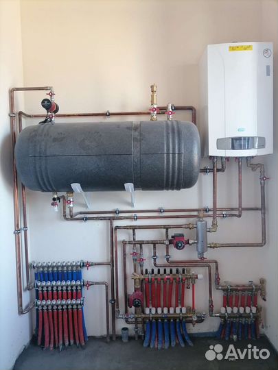 Монтаж тёплого пола