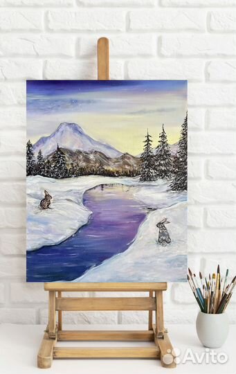 Картина маслом на холсте