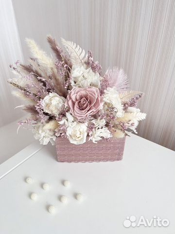 Композиция из стабилизированных цветов