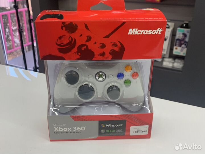 Джойстик xbox 360 проводной way