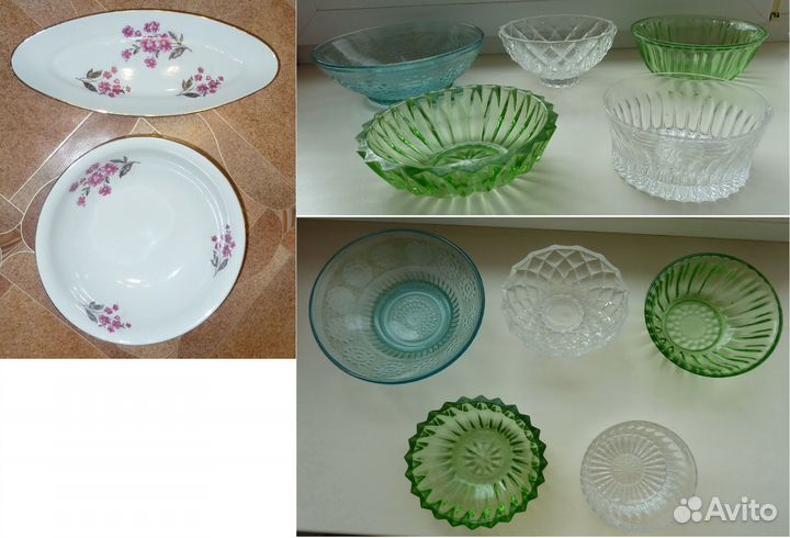 Селедочница салатник б/у