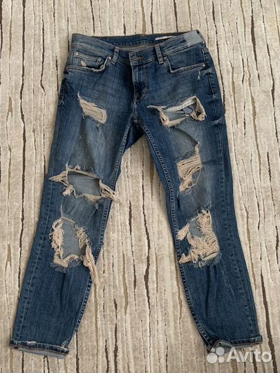 Джинсы zara relaxed fit