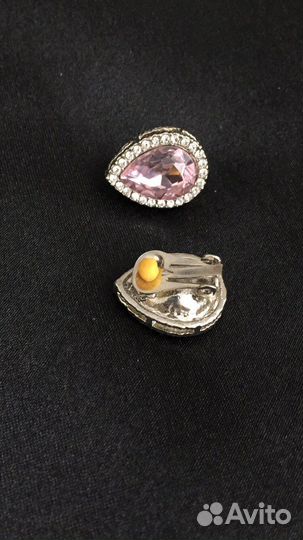 Клипсы винтаж. Чехословакия