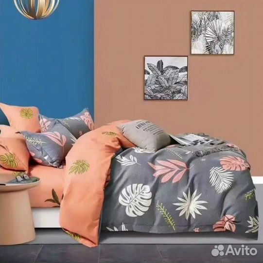 Постельное белье евро сатин