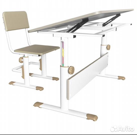 Растущая парта-трансформер Polini kids City D2, 12