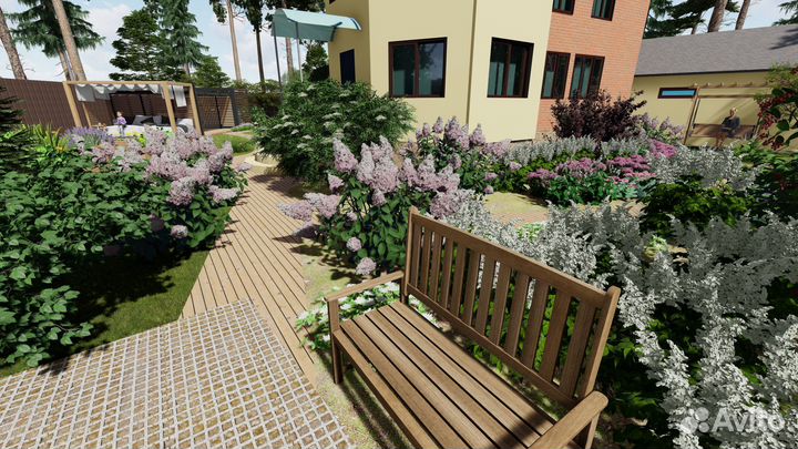 Ландшафтное планирование участка