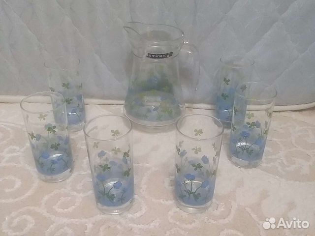 Набор кувшин и 6 стаканов