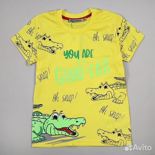 Футболка для мальчик яркая 110
