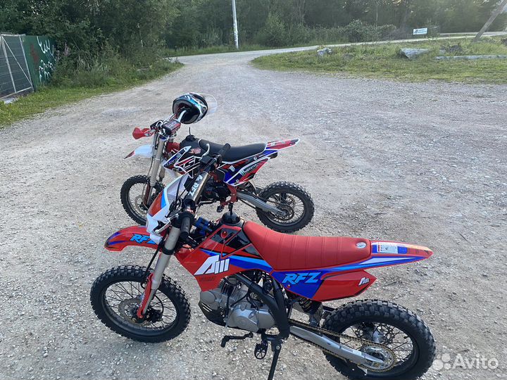 Питбайк apollo 125 rfz start