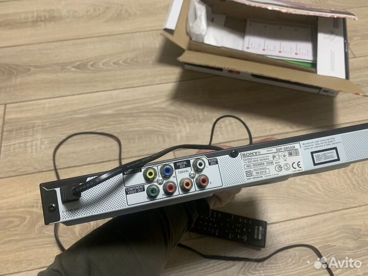 Dvd плеер sony dvp-sr550k