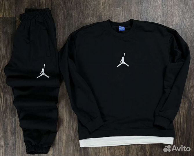 Спортивный костюм Jordan чёрный