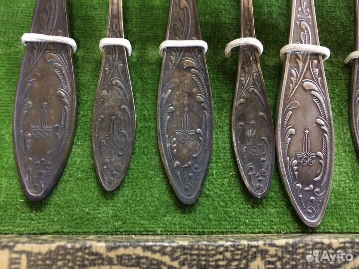 Набор столовых приборов Олимпиада 80 мельхиор