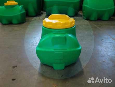 Бак 50л горизонтальный компактный