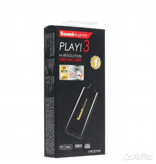 Звуковая карта Creative Play 3 USB #209560