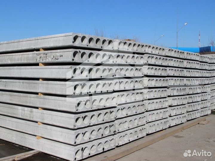 Плиты перекрытия пустотные пб 76-6-8 жби на заказ