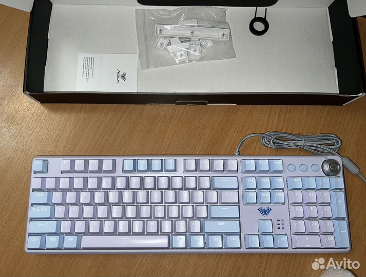 Механическая клавиатура aula F2088Pro с подсветкой