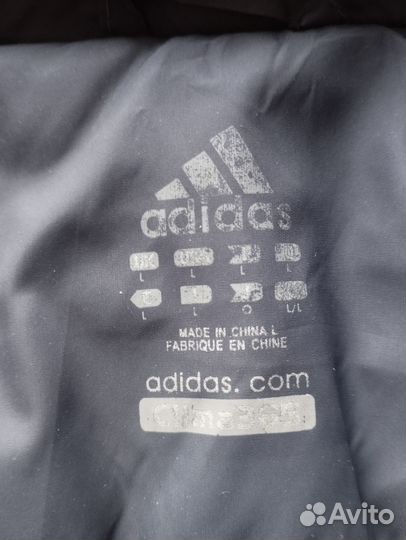 Пуховик зимний мужской adidas