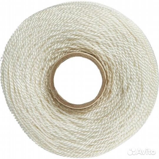 Нить прошивная капроновая белая(900 метров)