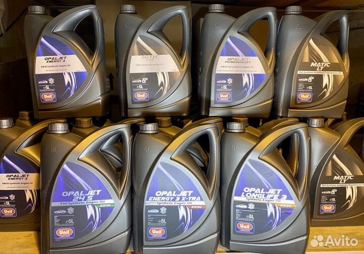 Моторное масло Unil 5W-30, 5W40, 0W-30, 5W-20