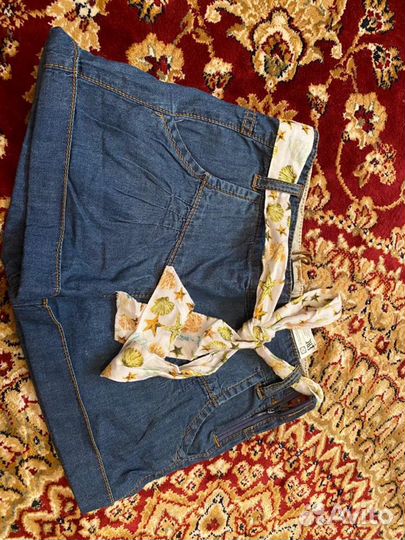 Шорты джинсовые