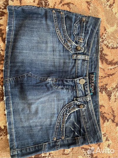 Юбки джинсовые