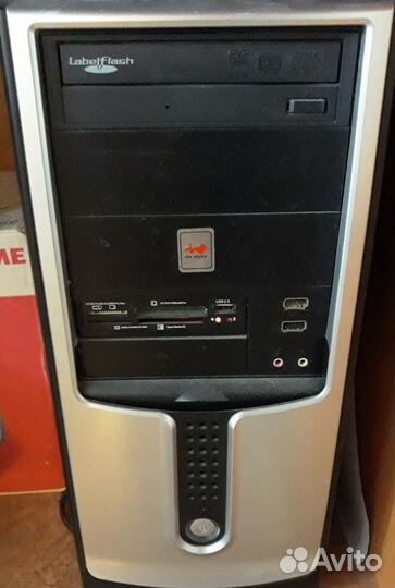 Компьютер Core 2 quad Q6600 с монитором