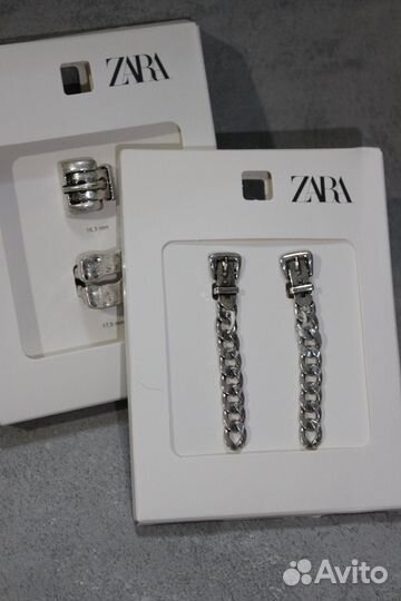 Сережки zara