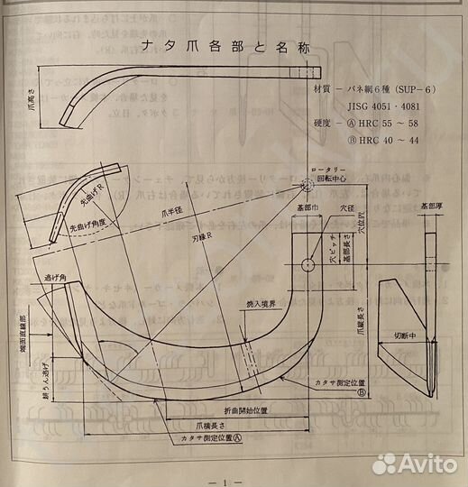 Ножи Золотой коготь на фрезу SA1700(W), SAR1700(W), RRY17, RRY171, RRY172, RRY172A, RAL170, RKA170