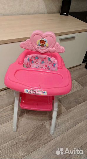 Столик для кормления кукол