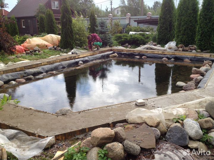 Сварка пожарных водоемов,прудов,отстойников