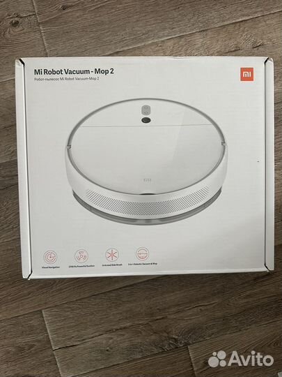 Робот пылесос xiaomi mi robot vacuum mop 2