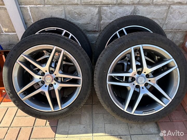 Continental PremiumContact 6 245/45 R19 и 275/40 R19 102Y