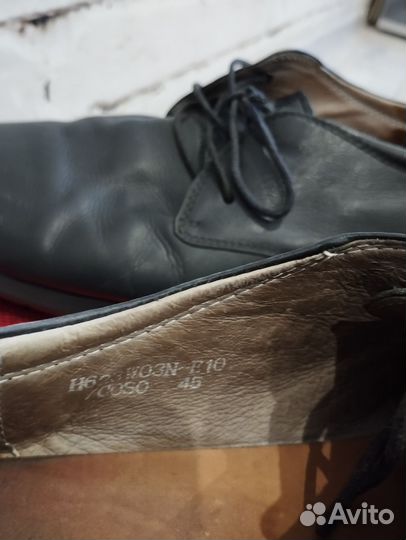 Туфли мужские 45 размер кожаные