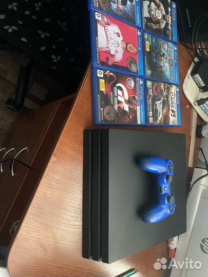 Sony playstation 4 PS4 pro 1tb с играми