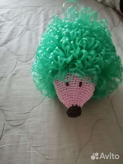 Мочалка ручной работы